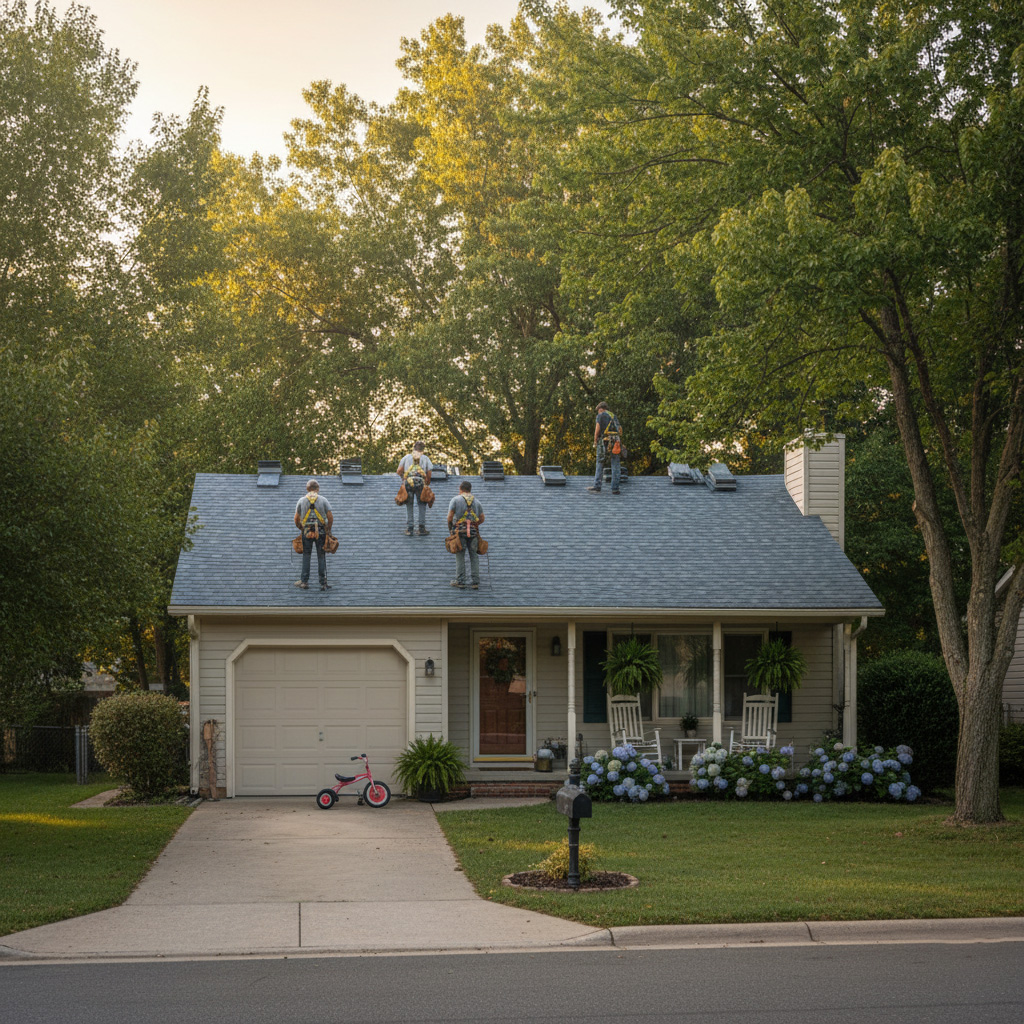 Fontana Roofing service in Declez